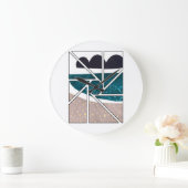 Acrylic ラージ壁時計 (ホーム)