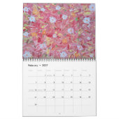 Acrylic Artwork Wall Calendar カレンダー (2月 2027)