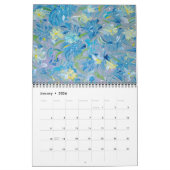Acrylic Artwork Wall Calendar カレンダー (1月 2026)