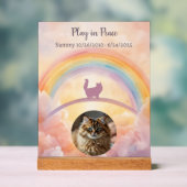 Acrylic Cat Memorial Sign – My Guardian Angel アクリルサイン (ニュートラル)