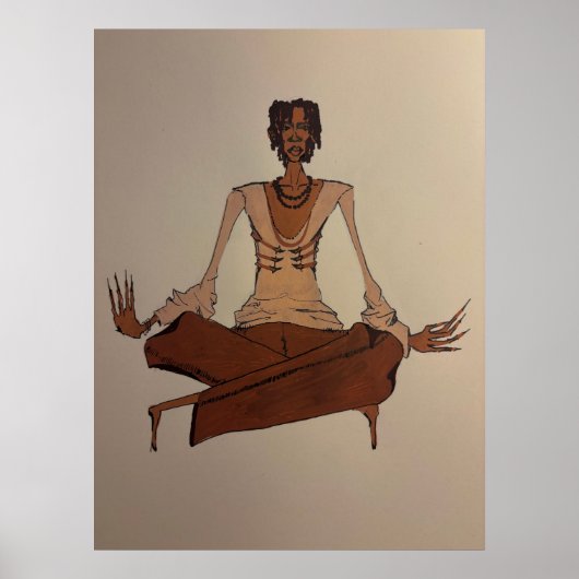 acrylic drawing  ポスター (正面)