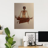 acrylic drawing  ポスター (ホームオフィス)