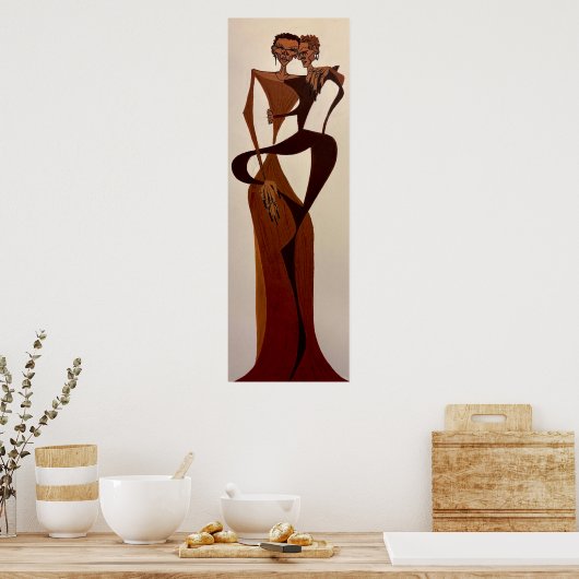 acrylic drawing  ポスター (キッチン)