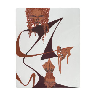 acrylic drawing art  メタルプリント