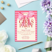 Acrylic Galantines party Invitation アクリル招待状 (インサイチュ (ウェディング))