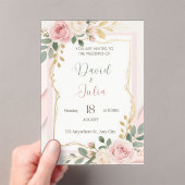 Acrylic Invitation アクリル招待状 (インサイチュ (ポータブル))