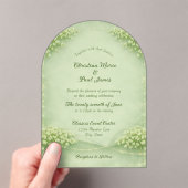 Acrylic Invitation アクリル招待状 (インサイチュ (ポータブル))