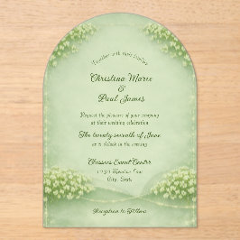 Acrylic Invitation アクリル招待状