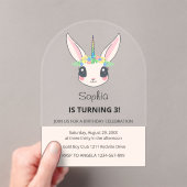 Acrylic Invitation アクリル招待状 (インサイチュ (ポータブル))
