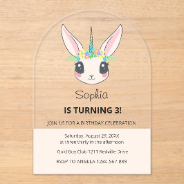 Acrylic Invitation アクリル招待状