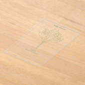 Acrylic Invitation アクリル招待状 (レイダウン)