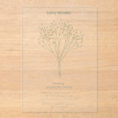 Acrylic Invitation アクリル招待状 (正面)