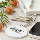 Acrylic KeychainとPeaceメッセージ キーホルダー (正面右)