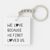 Acrylic Keychain キーホルダー (裏面)