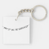 Acrylic Keychain キーホルダー (裏面)