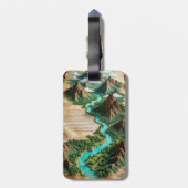 Acrylic Keychain ラゲッジタグ (裏面縦)