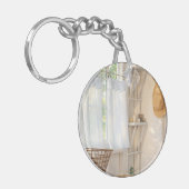 Acrylic Keychain Curtain in the Wind キーホルダー (正面左)