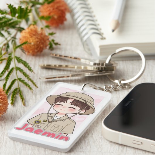 Acrylic Keychain Jaemin Edition キーホルダー (正面右)