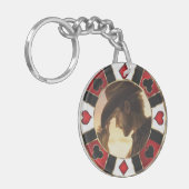 Acrylic Keychain Jared Padalecki キーホルダー (正面左)