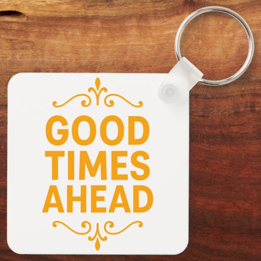 Acrylic Keychain, Square (double-sided) キーホルダー (裏面)