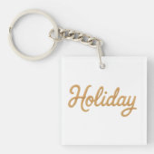 Acrylic Keychain, Square (double-sided) キーホルダー (正面)