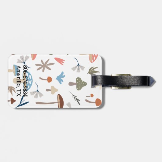 Acrylic Luggage Tag ラゲッジタグ (裏面横)