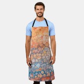 Acrylic paint エプロン (着用した状態)