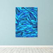 Acrylic Painting キャンバスプリント (インサイチュ (ウッドフロア))