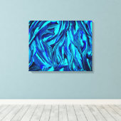 Acrylic Painting キャンバスプリント (インサイチュ (ウッドフロア))