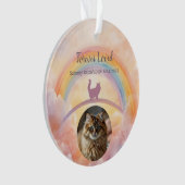 Acrylic Pet Memorial Ornament – My Guardian Angel オーナメント (正面)