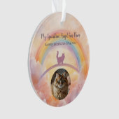 Acrylic Pet Memorial Ornament – My Guardian Angel オーナメント (正面)