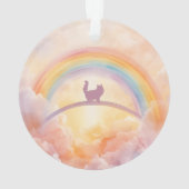 Acrylic Pet Memorial Ornament – My Guardian Angel オーナメント (裏面)