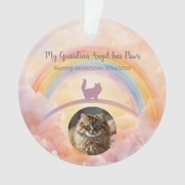 Acrylic Pet Memorial Ornament – My Guardian Angel オーナメント