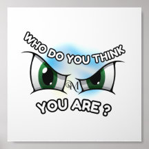 Acrylic Photo Tile : Who Do You Think