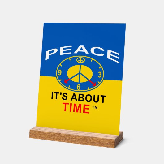 Acrylic Sign アクリルサイン (傾斜)