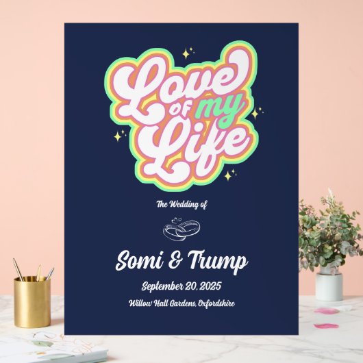 Acrylic Sign アクリルサイン (ウェディング)