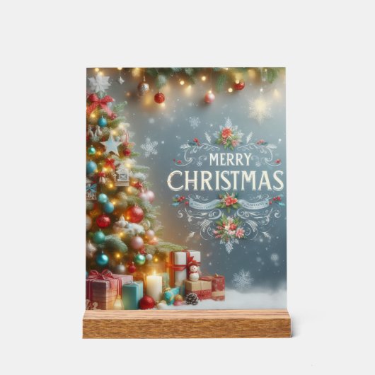 Acrylic Sign アクリルサイン (正面)