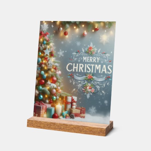 Acrylic Sign アクリルサイン (傾斜)