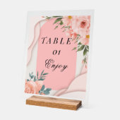 Acrylic Sign アクリルサイン (傾斜)