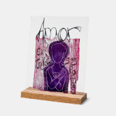 Acrylic Sign アクリルサイン (傾斜)