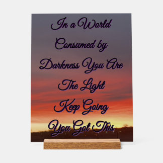 Acrylic Sign Insperational アクリルサイン