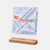 Acrylic Sign (square) アクリルサイン (傾斜)