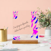 Acrylic sign with stand アクリルサイン (ウェディング)