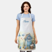 Acrylic Tray エプロン (着用した状態)