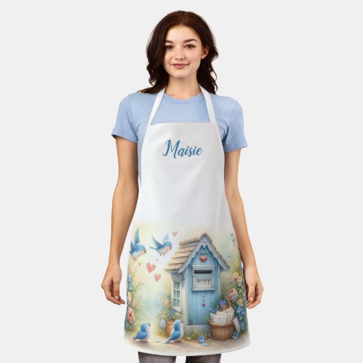 Acrylic Tray エプロン (着用した状態)