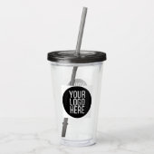 Acrylic Tumblerロゴはこちら アクリルタンブラー (裏面)