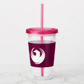 Acrylic Tumbler with flag of Phoenix City アクリルタンブラー (正面)