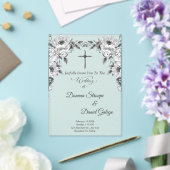 Acrylic Vintage Catholic Wedding Invitation アクリル招待状 (インサイチュ (ウェディング))