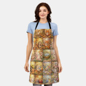 Acrylic Wall Art エプロン (着用した状態)