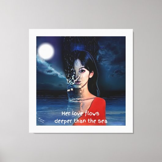 Acrylic Wall Art キャンバスプリント (正面)